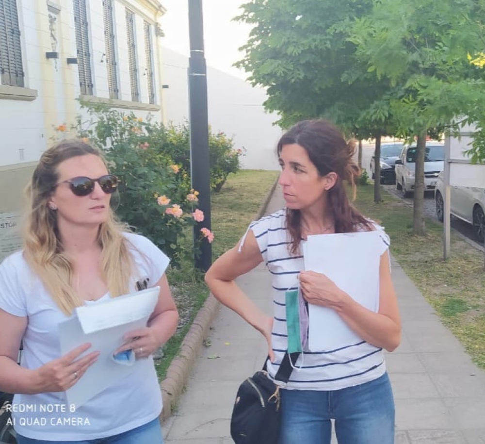 RECORRIDA POR LA CIUDAD DE LOS CANDIDATOS DE FRENTES DE TODOS