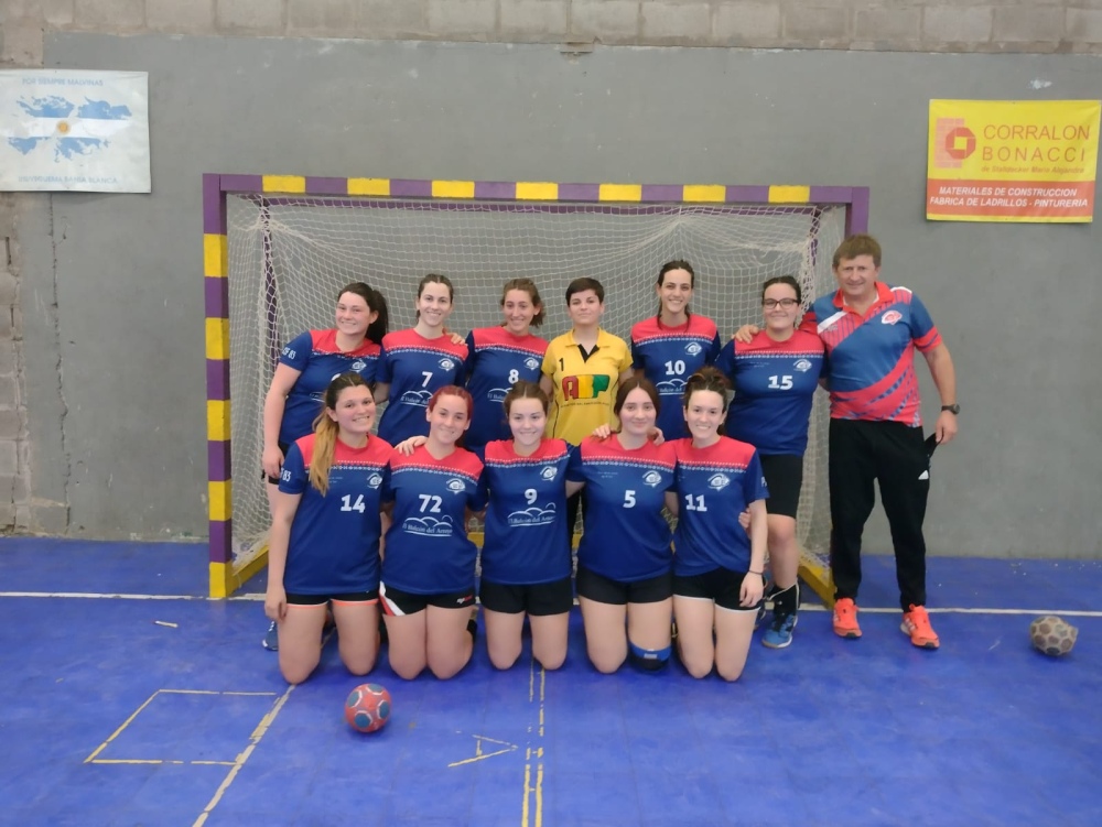 Hándball Pigüé volvió a jugar en Bahía Blanca