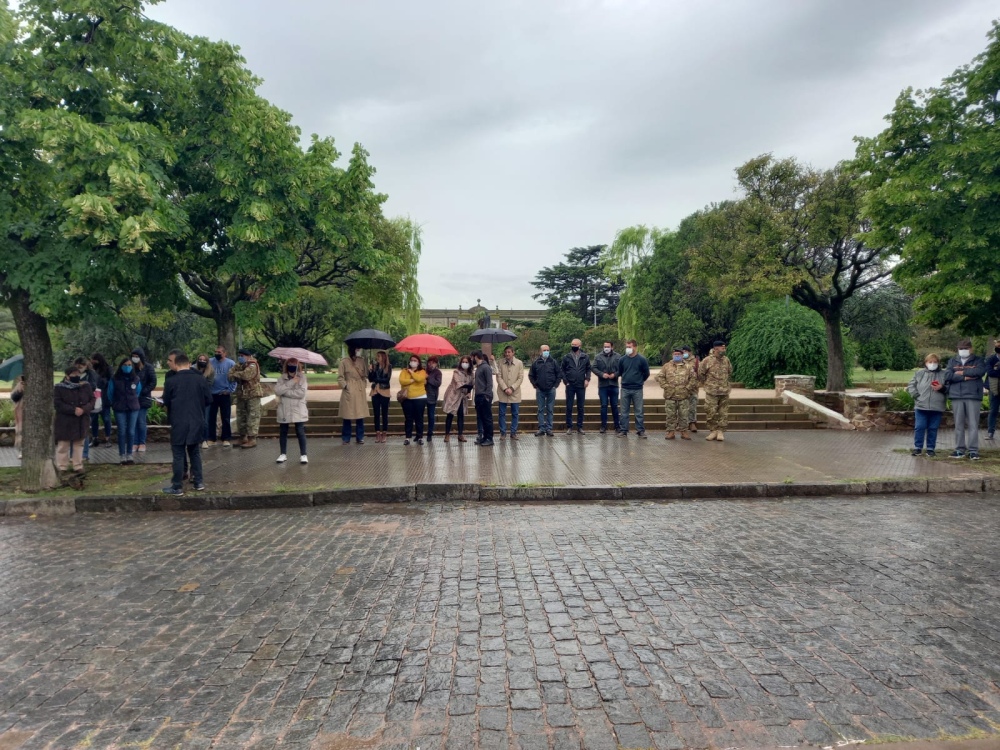 El cumpleaños 137 de Pigüé comenzó con lluvia