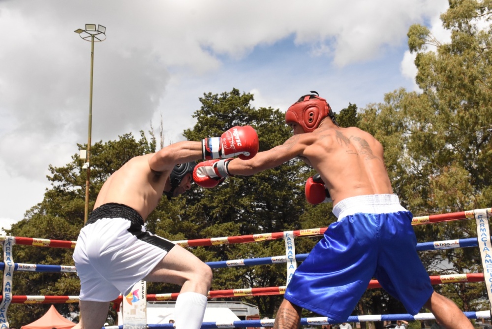 Primera fecha del Torneo regional de boxeo