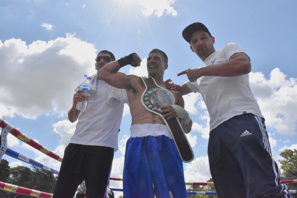 Primera fecha del Torneo regional de boxeo