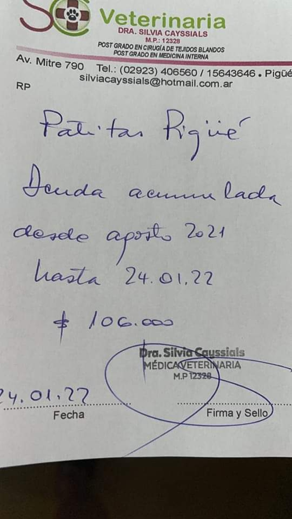 PATITAS no atiende más casos hasta pagar una deuda de más de 100 mil pesos