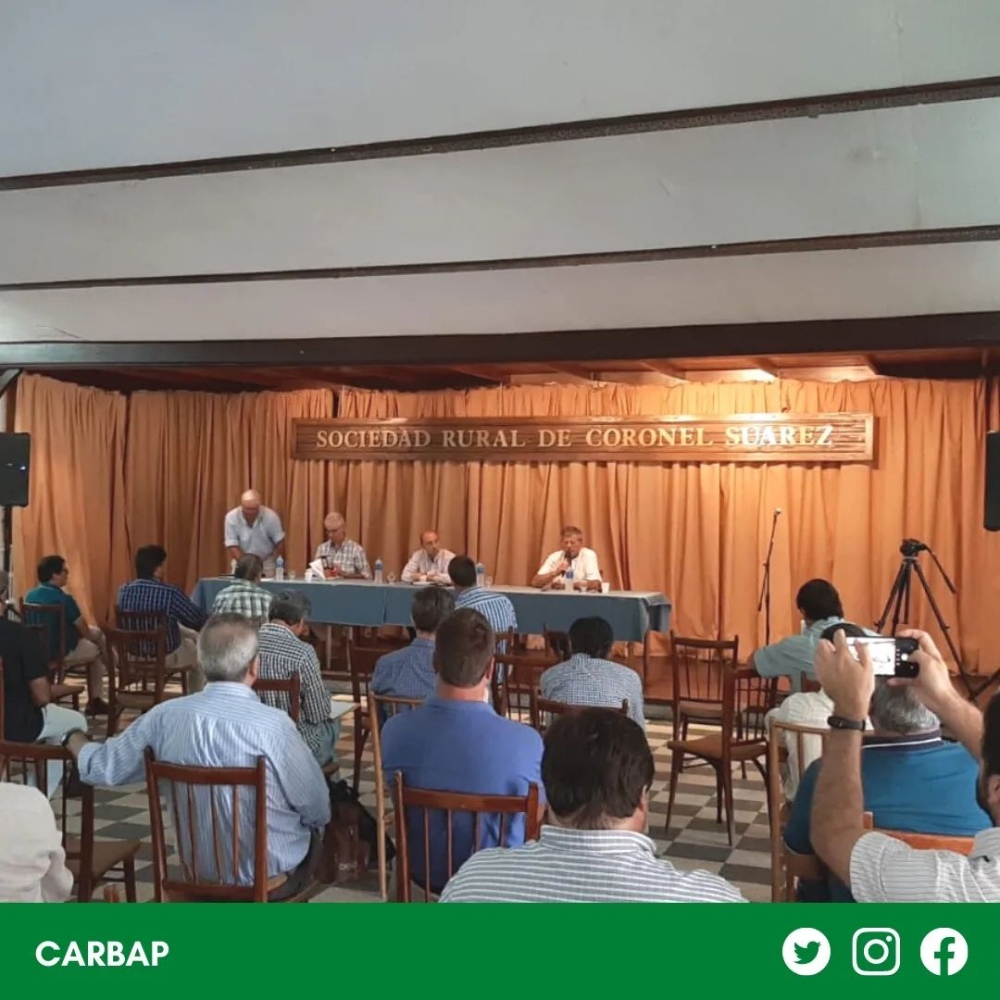 Reunión de CARBAP en Suárez: ”Estamos en un país estancado”