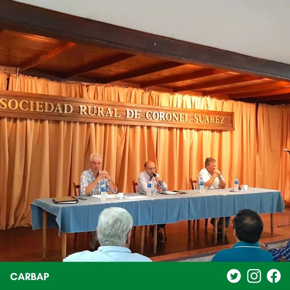 Reunión de CARBAP en Suárez: ”Estamos en un país estancado”
