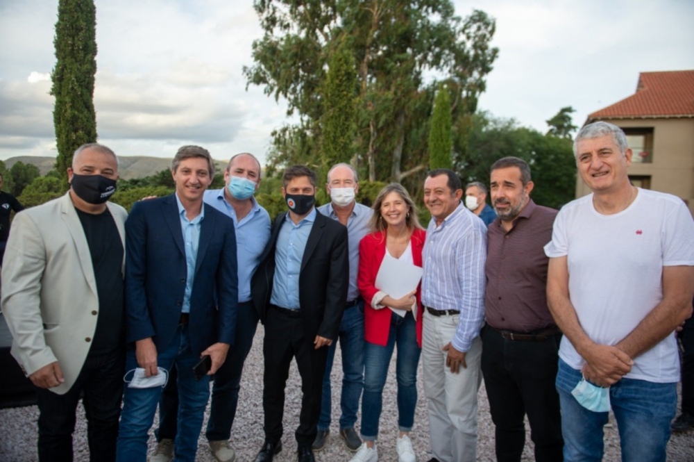 Notararigo con Kicillof en Sierra de la Ventana