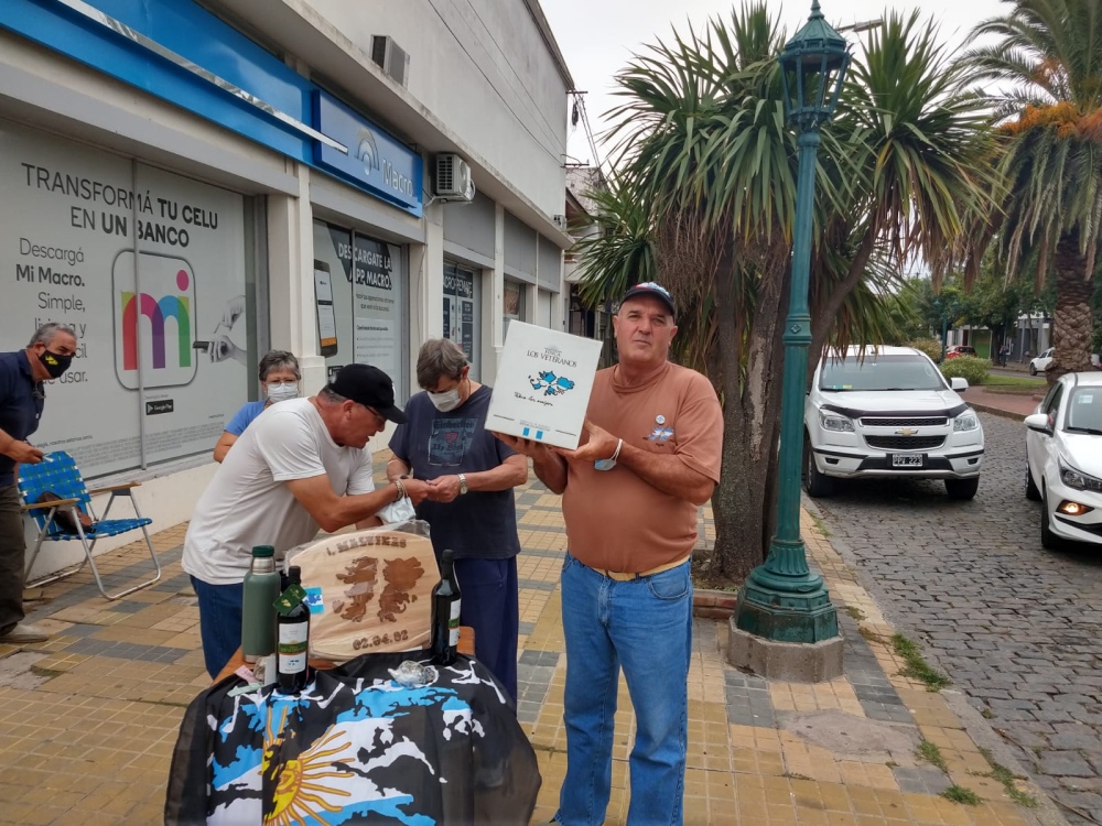 Siguen recaudando fondos para el monumento a los veteranos de Malvinas