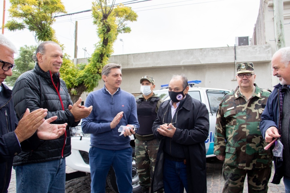 Berni entregó móviles para la Patrulla Rural y prometió más unidades nuevas