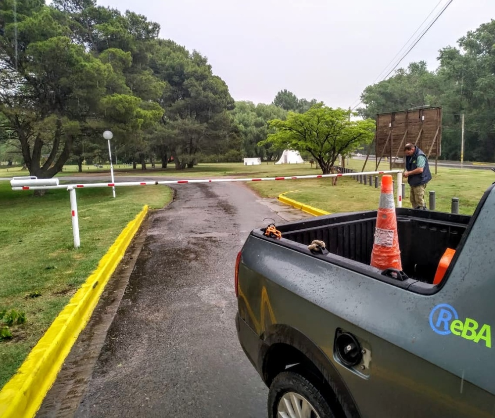 CERRADO EL ACCESO AL PARQUE MUNICIPAL POR ALERTA METEREÓLOGICO