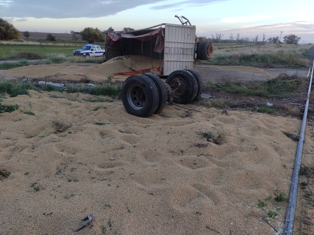 Accidente en el paso a nivel de ruta 67