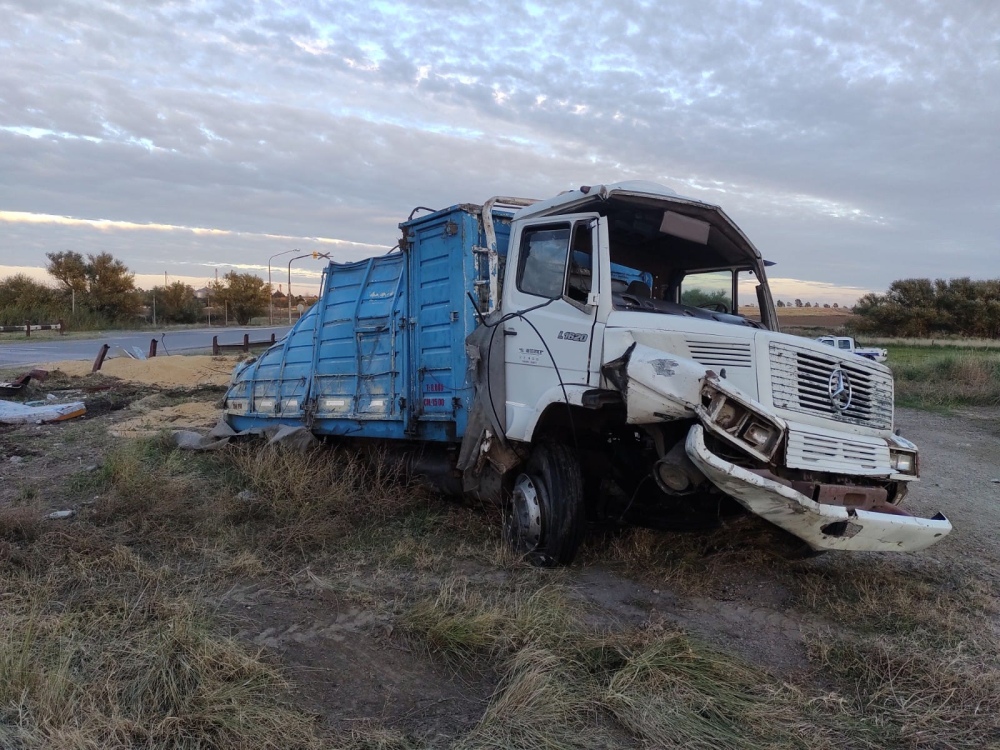 Accidente en el paso a nivel de ruta 67