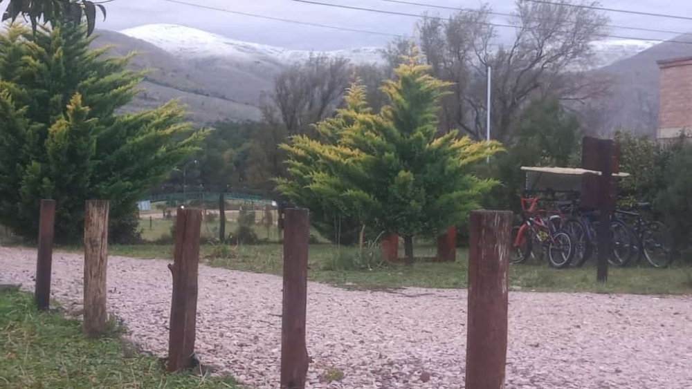 Nieve en Sierra de la Ventana