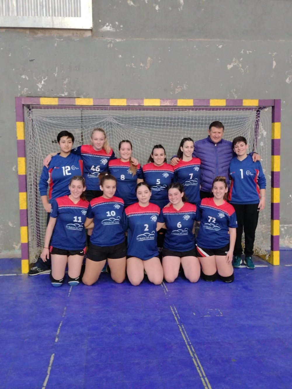 Jugaron las formativas del handball