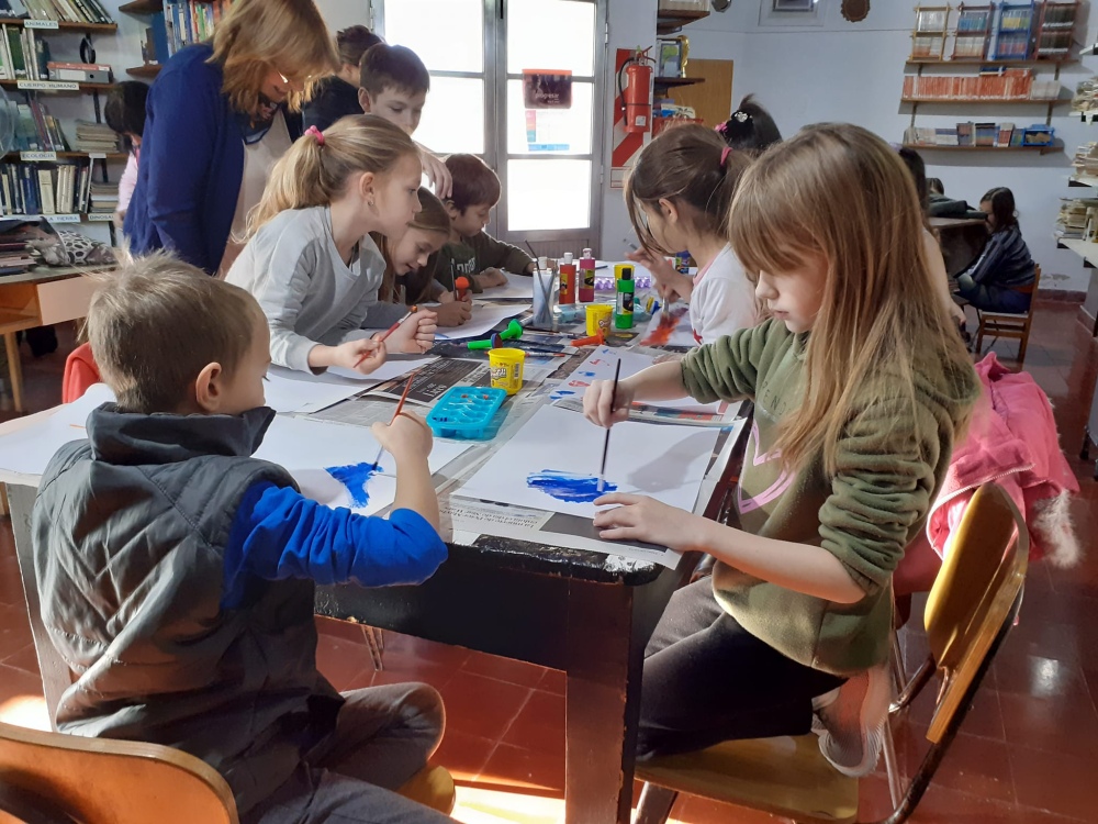 Taller de teatro leído en Espartillar