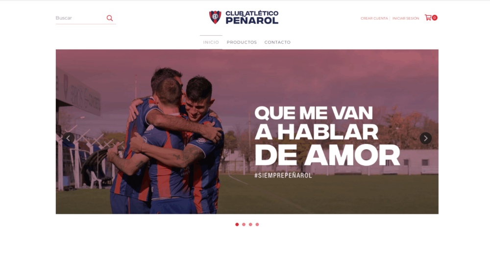 Peñarol tiene su tienda virtual