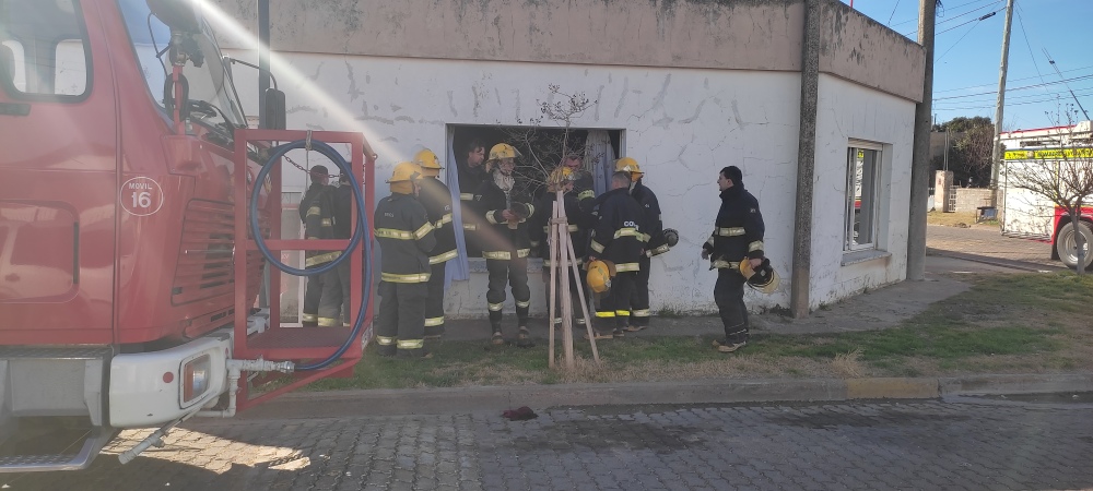 Incendio en una vivienda