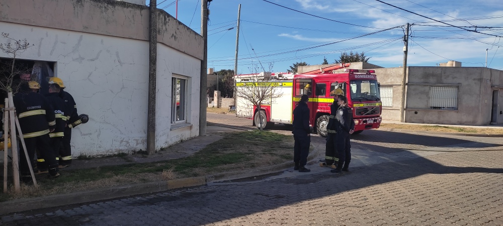 Incendio en una vivienda