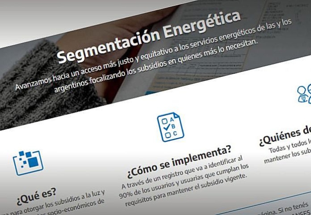 Segmentación energética: Ya se puede tramitar en la oficina de ANSES Pigüé