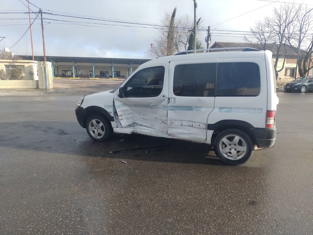 Choque en Av. Avellaneda y Libertad