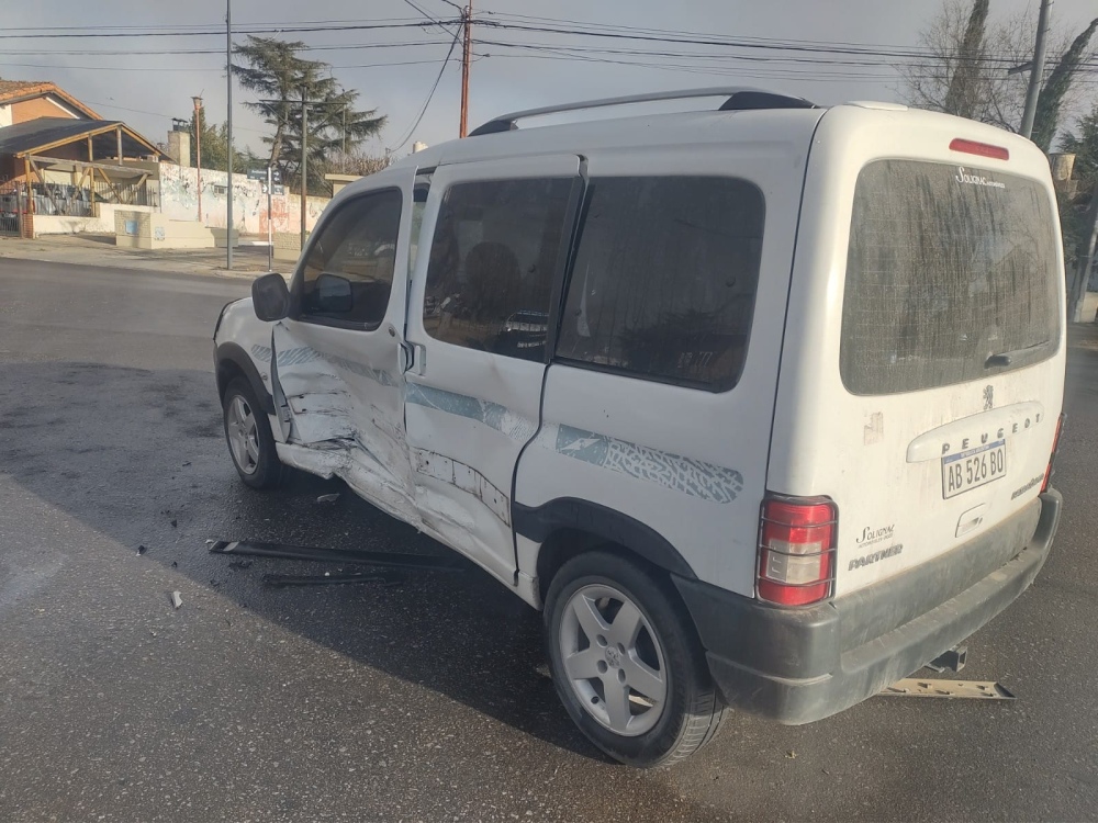 Choque en Av. Avellaneda y Libertad