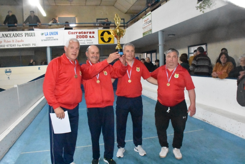 Saavedra es campeón provincial de bochas parejas segunda división