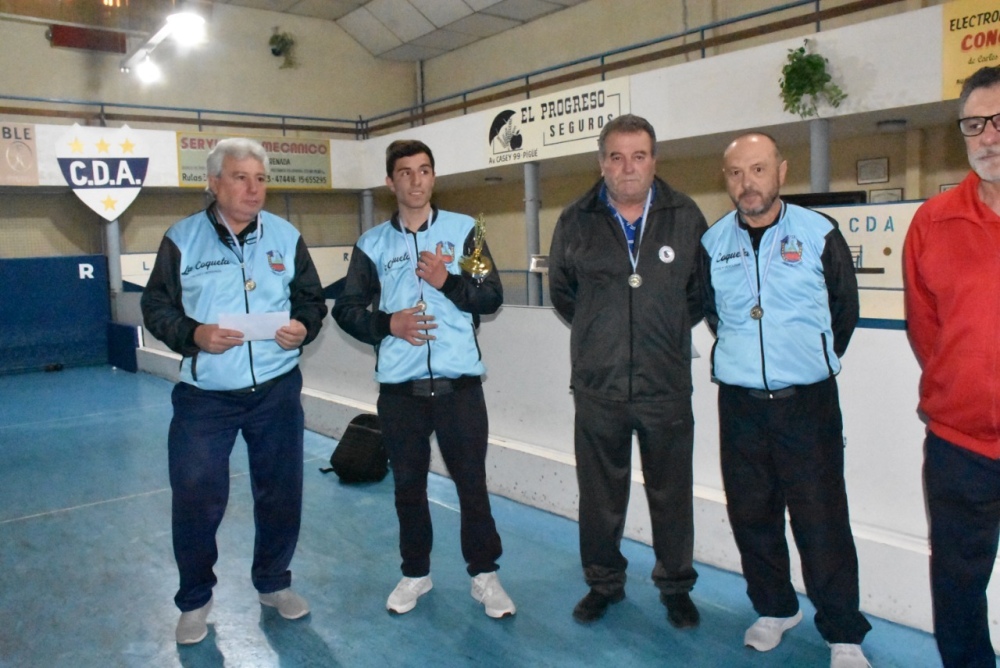 Saavedra es campeón provincial de bochas parejas segunda división