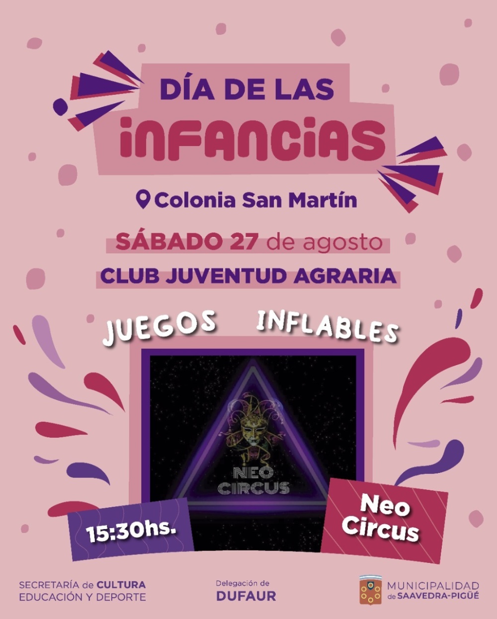 Celebraciones por el día de la infancia en el distrito