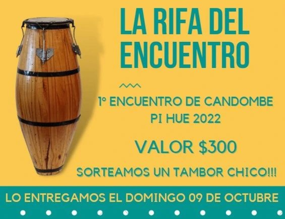 Gran expectativa por el 1er. Encuentro de Candombe en Pigüé