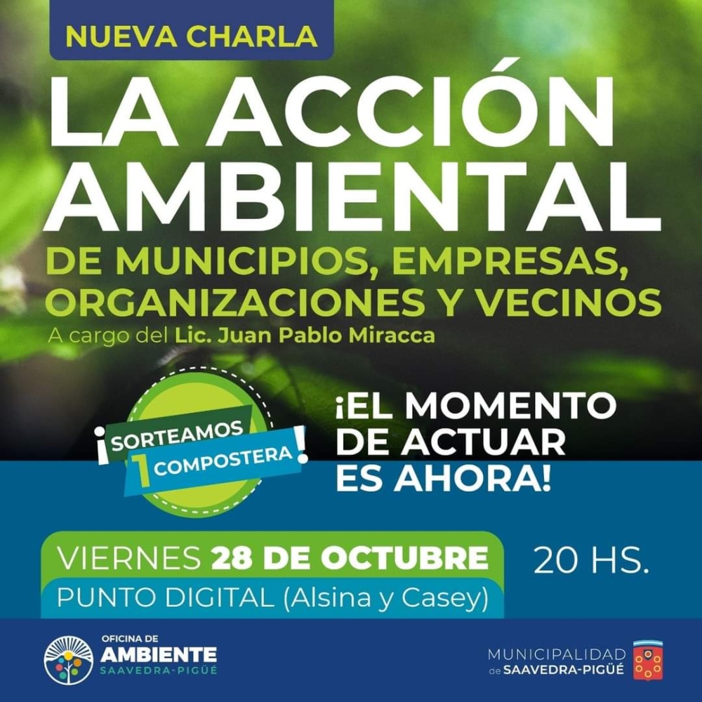 Charla sobre “Acción ambiental”