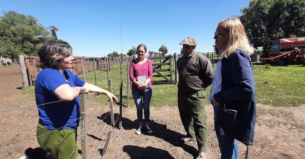 Todos Por Saavedra recorrió y dialogó con productores del Cuartel V