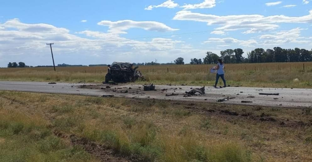 Un saavedrense falleció al chocar en la ruta 65