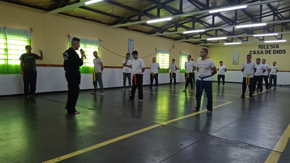 Muestra Anual de Artes Marciales en Unidad Penitenciaria Nº19