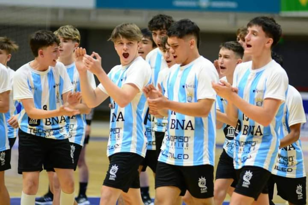 Nicolás Gisler, el pibe del CEF que está en la selección argentina de handball