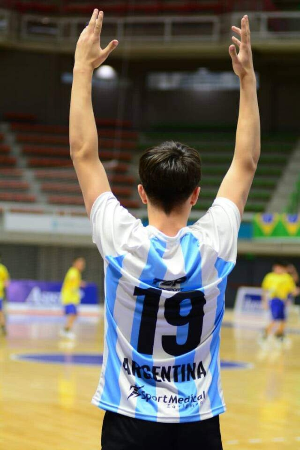 Nicolás Gisler, el pibe del CEF que está en la selección argentina de handball