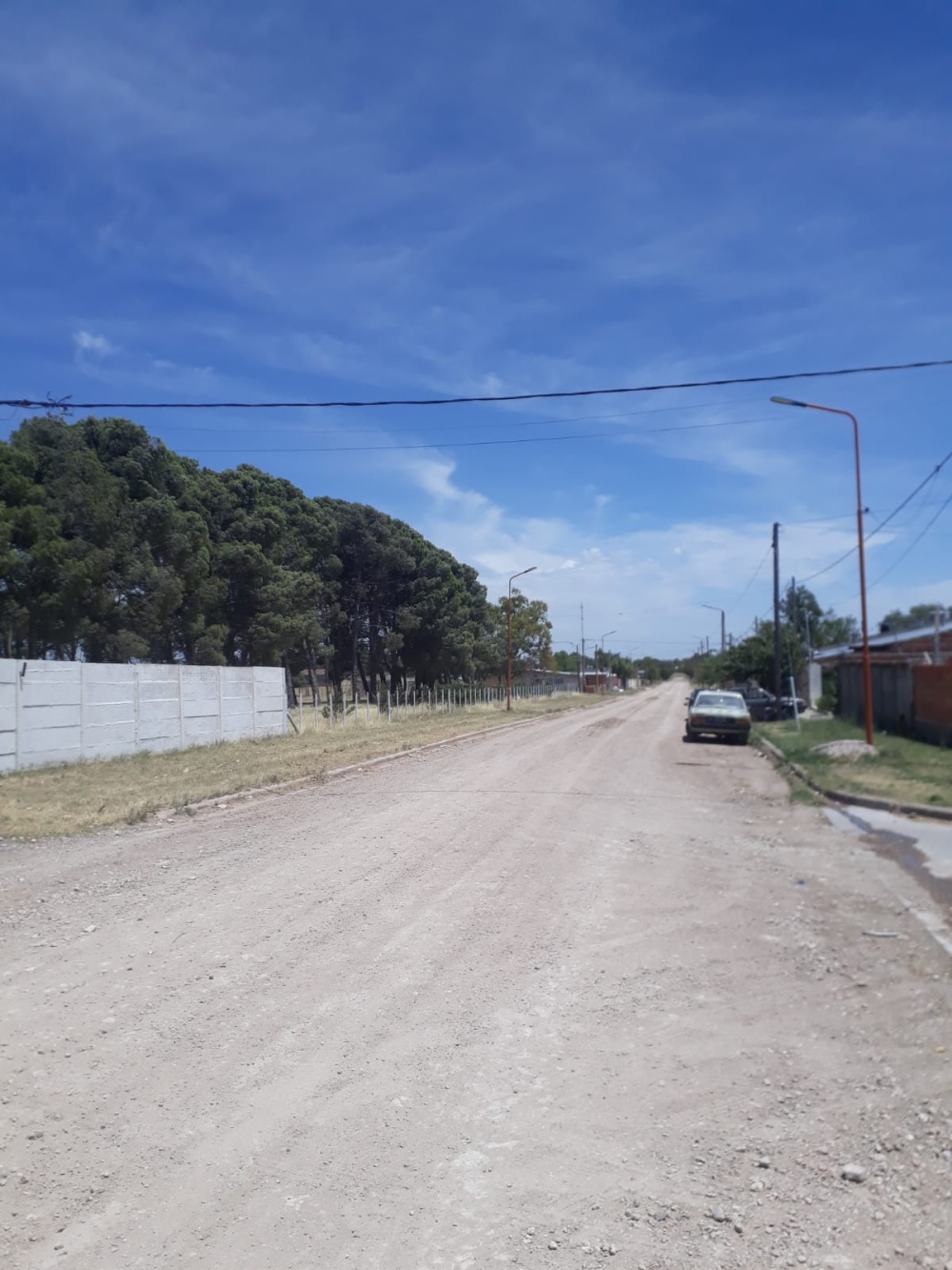 Saavedra: Vecinos piden asfalto para la calle Malvinas Argentinas