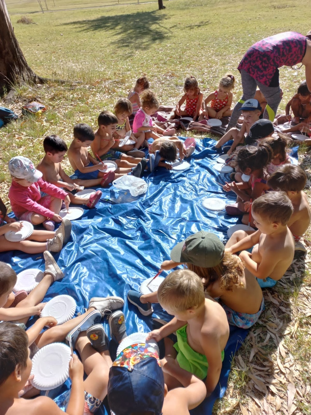 Actividades de cierre de las escuelas de verano en el distrito