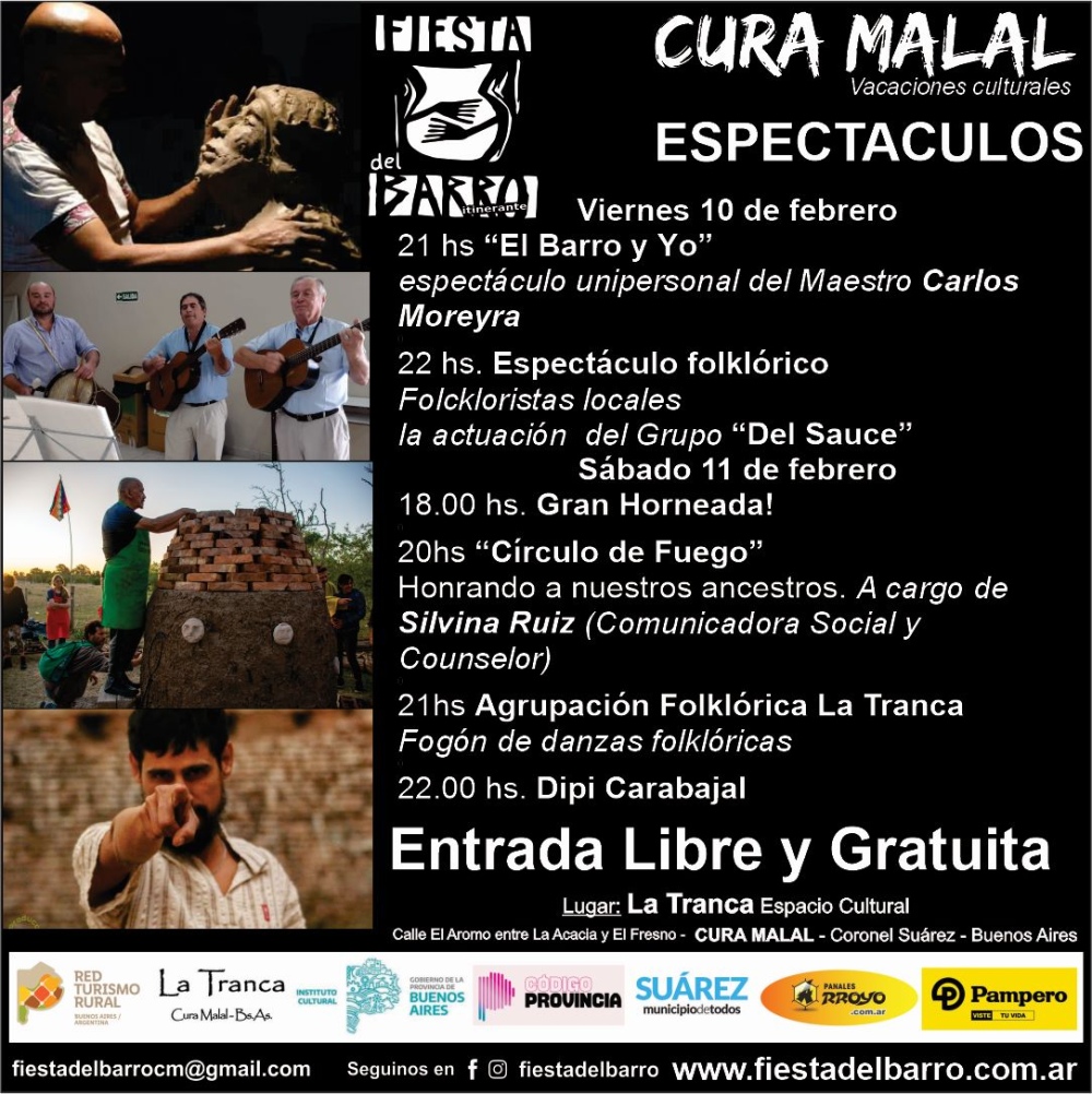 Hoy arranca la fiesta del barro en Cura Malal