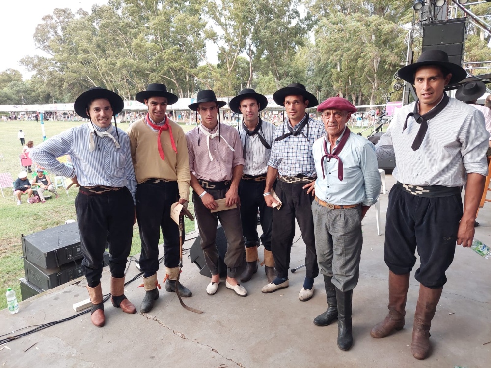 Ganadores de las jineteadas en la Fiesta del Reservado