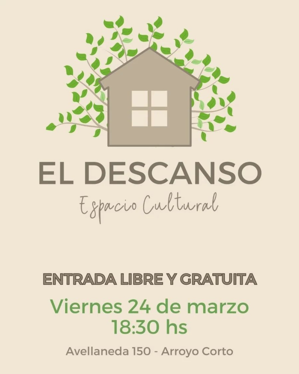 El Descanso: un espacio cultural en Arroyo Corto