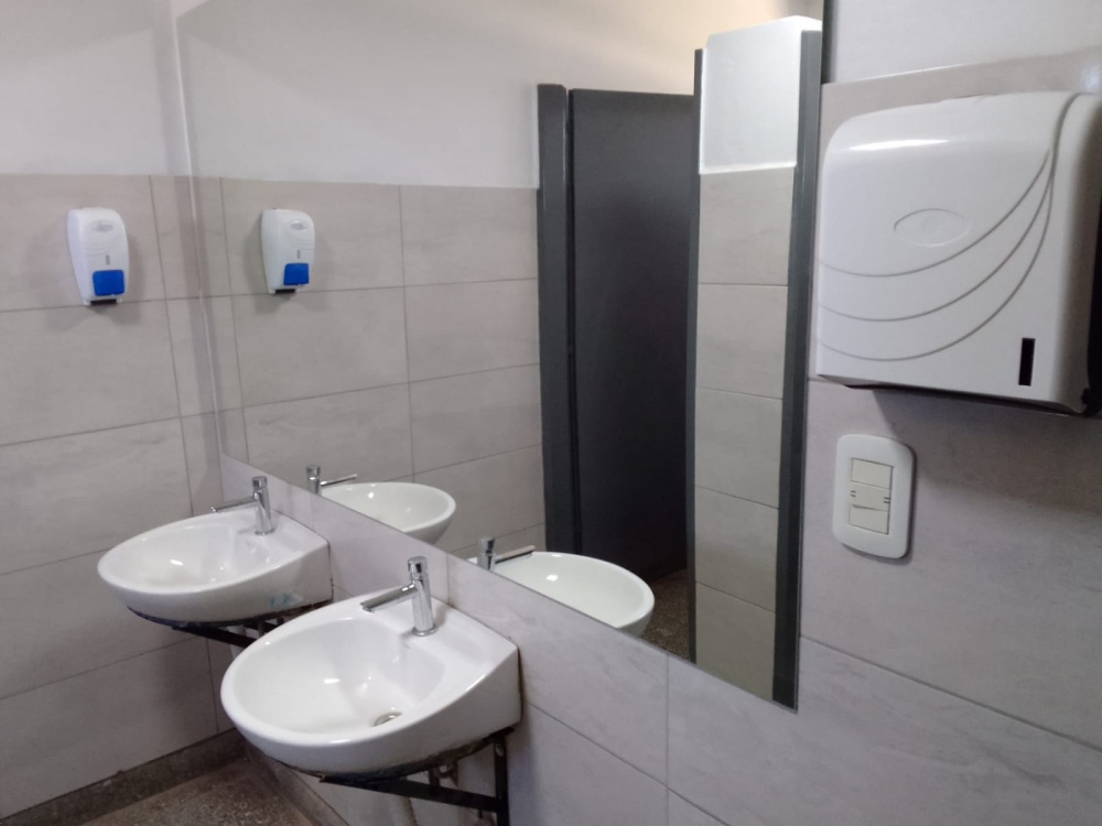 Nuevos baños para la terminal de ómnibus