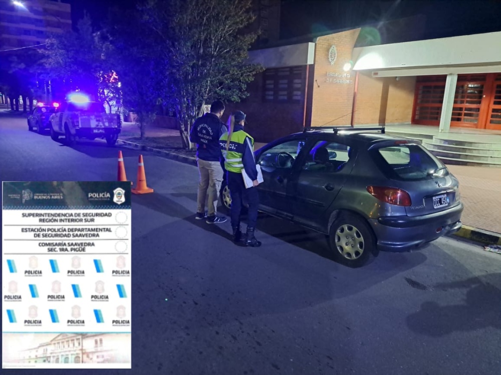 Se negó al control de alcoholemia, increpó a la policía y lo aprehendieron