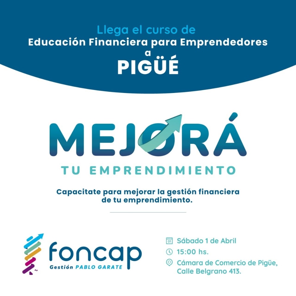 Capacitación del FONCAP para emprendedores