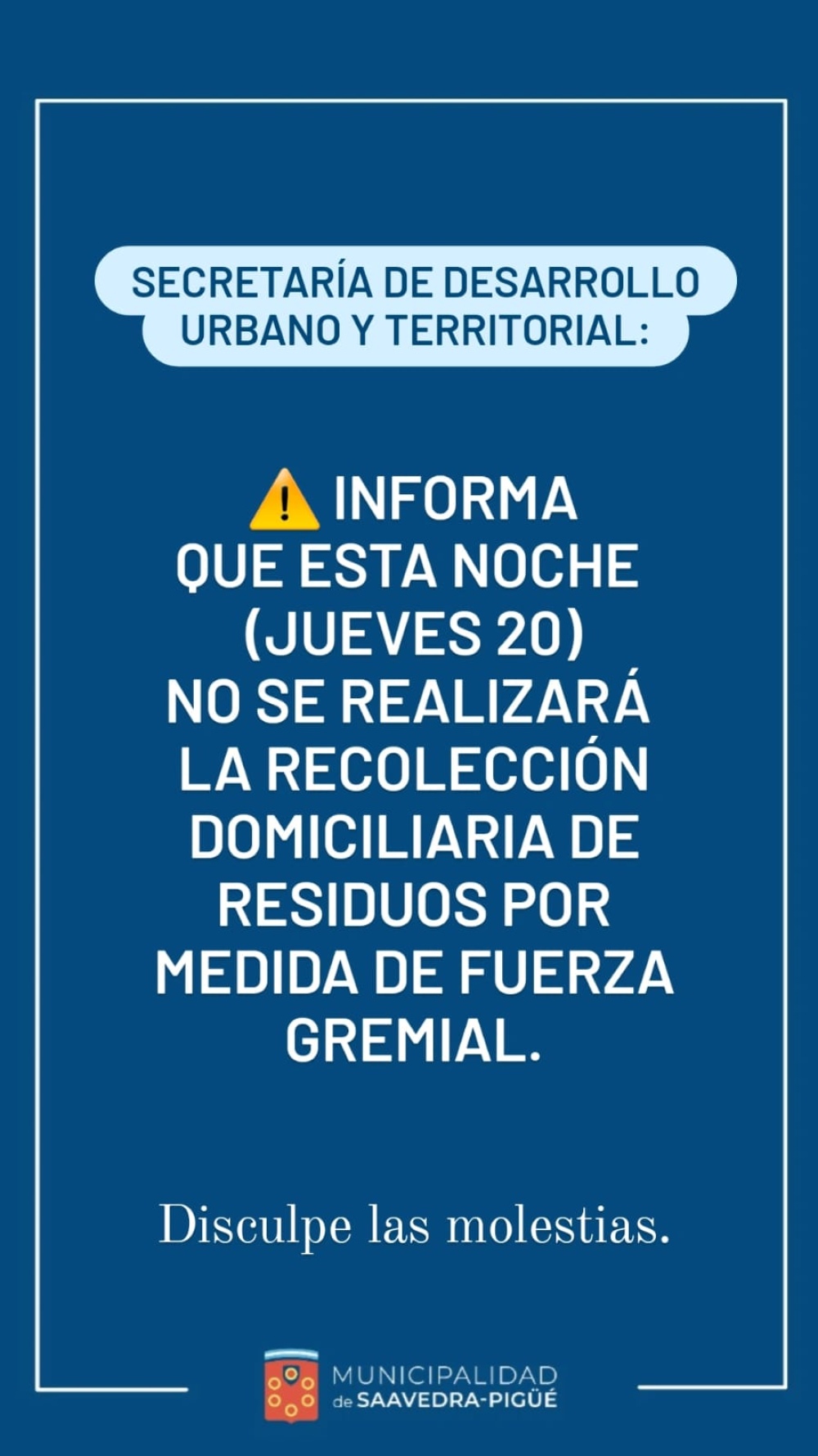 Los municipales están de paro y aseguran que la comuna ”se está fundiendo”