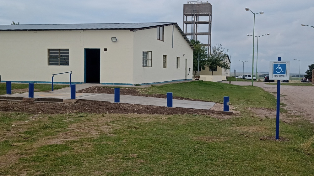 Se inauguró una rampa de acceso en Unidad 19