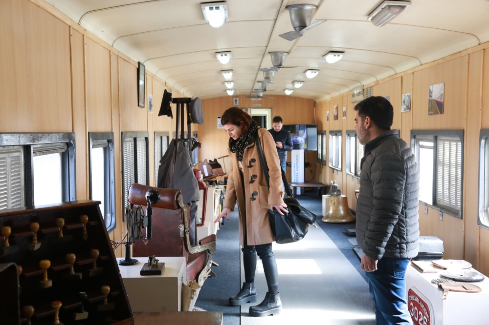 Llega el tren museo itinerante