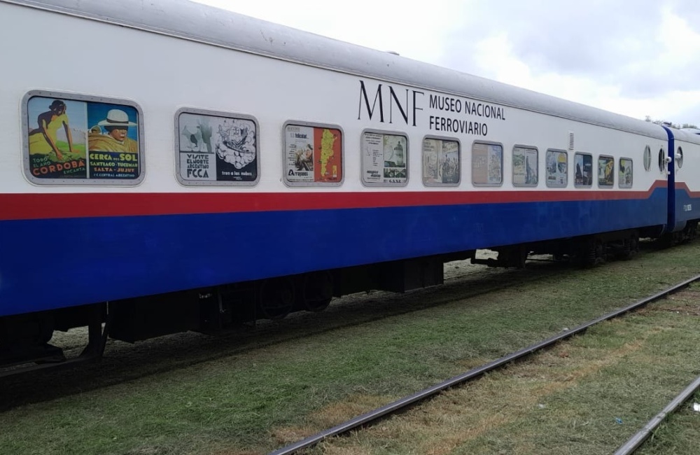 Llega el tren museo itinerante