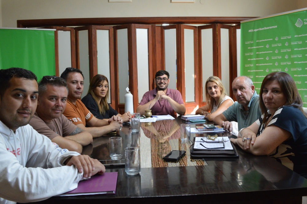 La Asociación Civil ”Juntos por Saavedra” dialogaron con el Intendente Nebot