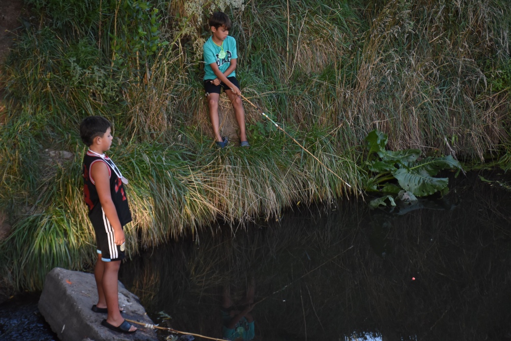 Se realizó el 2º Concurso de Pesca en el arroyo Pigüé