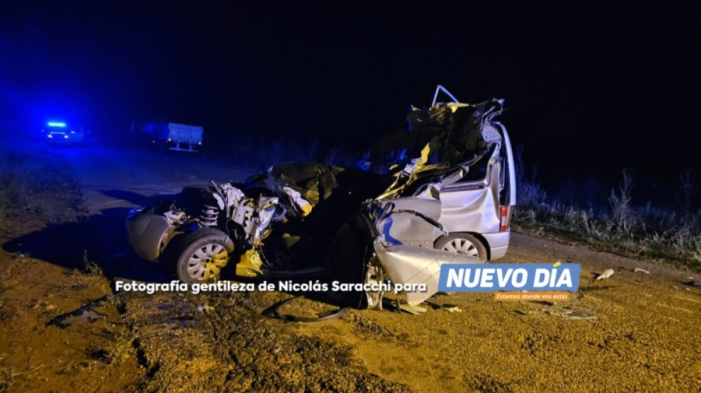 Fatal accidente sobre la Ruta 76 durante esta madrugada