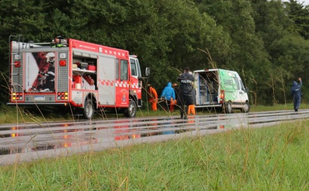 Una persona perdió la vida al despistar con su auto en Ruta 85