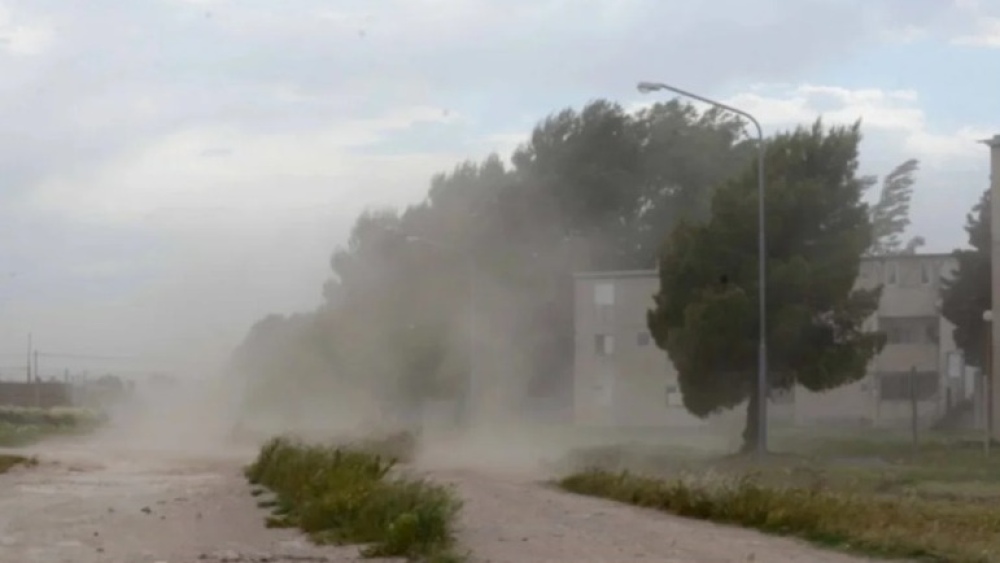 Emiten una alerta amarilla por vientos para Bahía Blanca y gran parte de la región